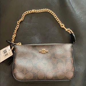 Coach Gold Tone Purse NWT